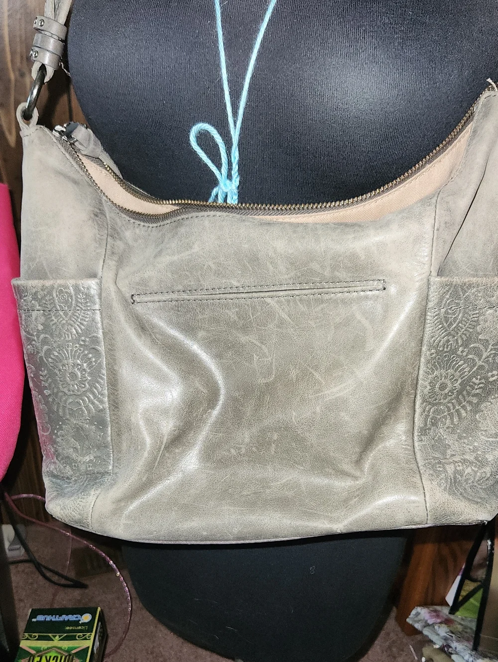 Vintage The Sak Leather Shoulder Bag